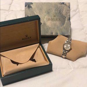 Rolex Ladies Datejust Watch 69173 Gold Silver